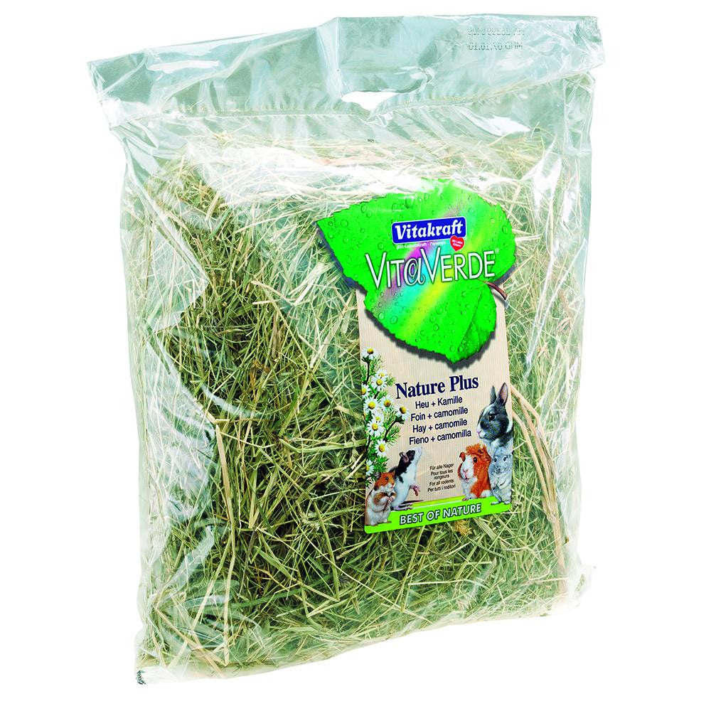 Vitakraft Vita 500g Verde Hay &amp; Camomile - Forage Food