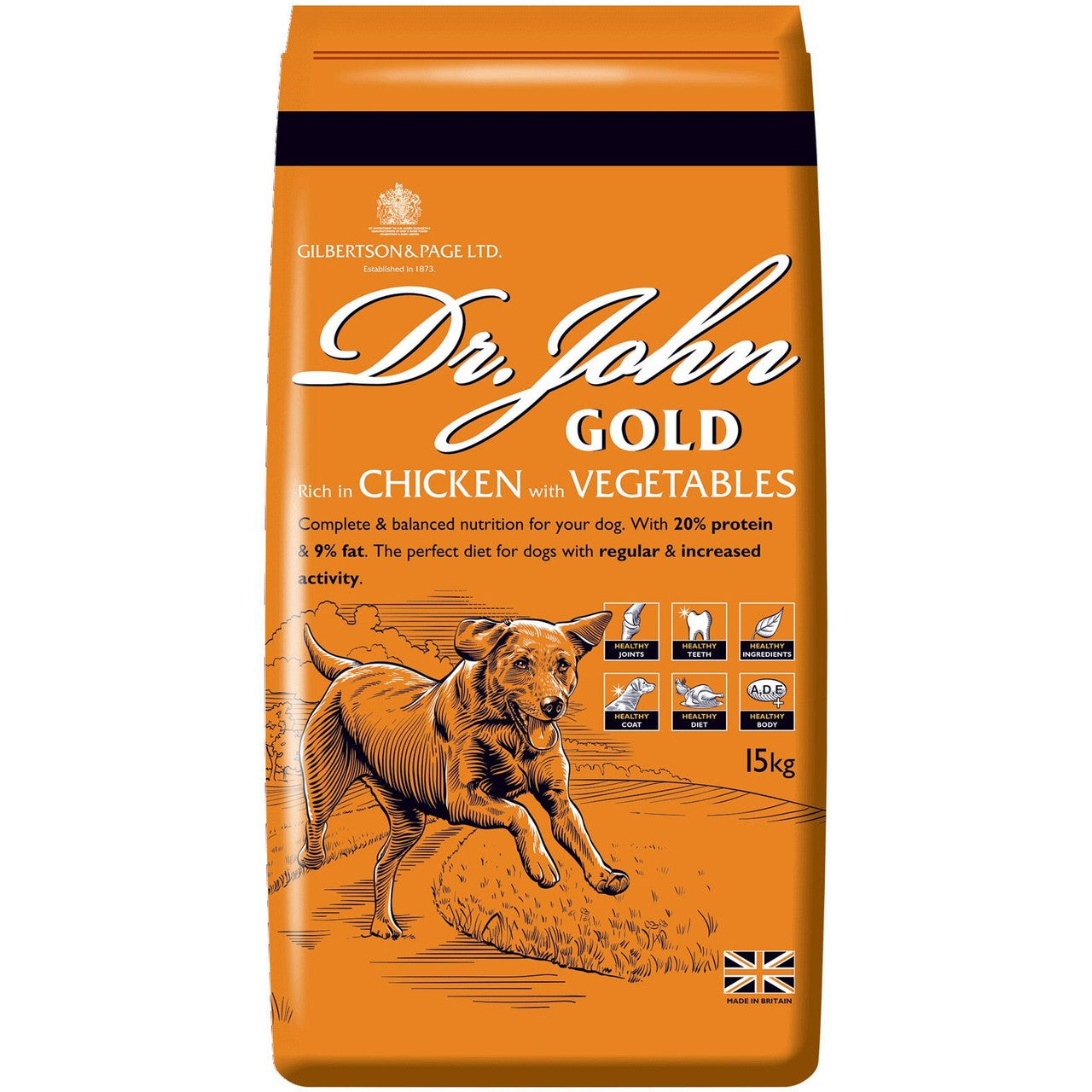 Dr John Gold Chicken &amp; Vegetable 15kg - Dry Dog Food