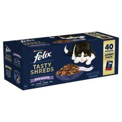 Felix Tasty Shreds Mixed Selection in Gravy Wet Cat Food