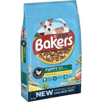 Bakers Complete Chicken &amp; Vegetable 12.5kg - Dry Puppy Food