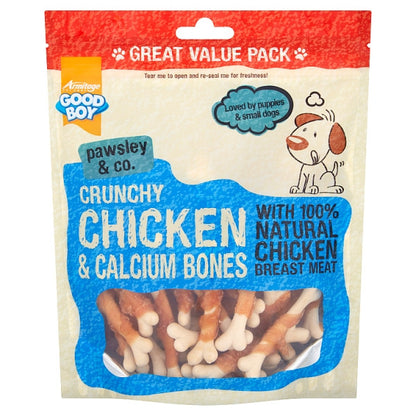 Good Boy Chicken &amp; Calcium Bones 350g - Dog Treats