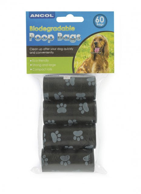 Ancol 4 x 15 Refill Poop Bag Rolls