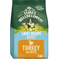 James Wellbeloved  Light Recipe 1.5kg Turkey &amp; Rice