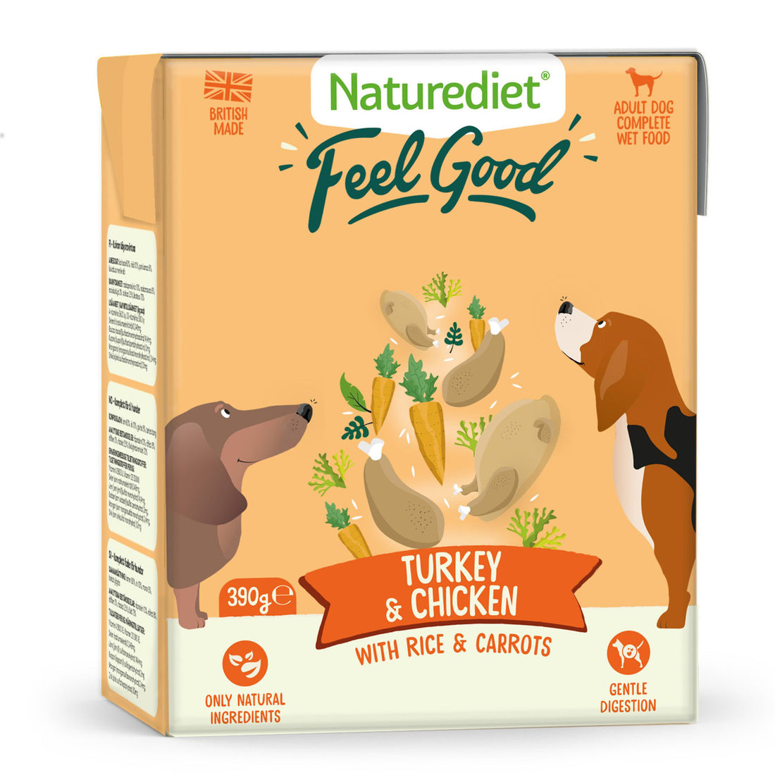 Naturediet Feel Good Turkey &amp; Chicken with Rice &amp; Carrots