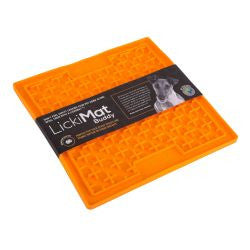 Lickimat Buddy Orange - Dog Feeding Mats