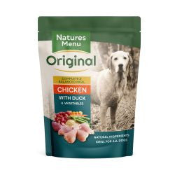 Natures Menu 8×300g Original Chicken with Duck &amp; Vegetables - Wet Dog Food