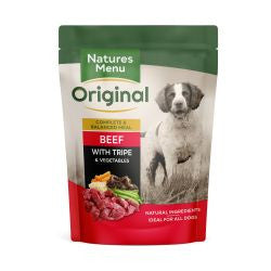 Natures Menu 300g Original Beef with Tripe &amp; Vegetables - Wet Dog Food