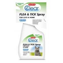 Bob Martin Clear Flea &amp; Tick Spray - 300ml - Cat Care Treatment