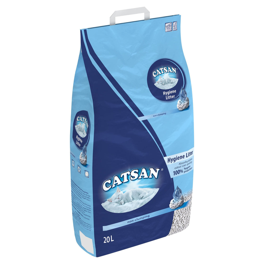 Catsan Hygiene Plus Non Clumping Cat Litter 20L